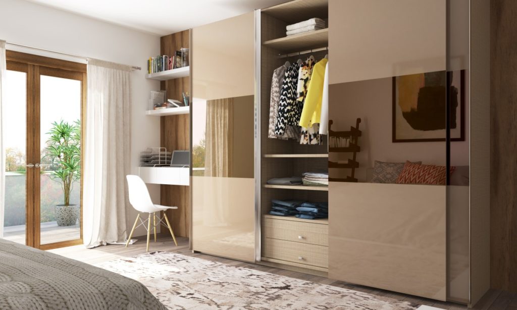 sliding door or hinged door wardrobe