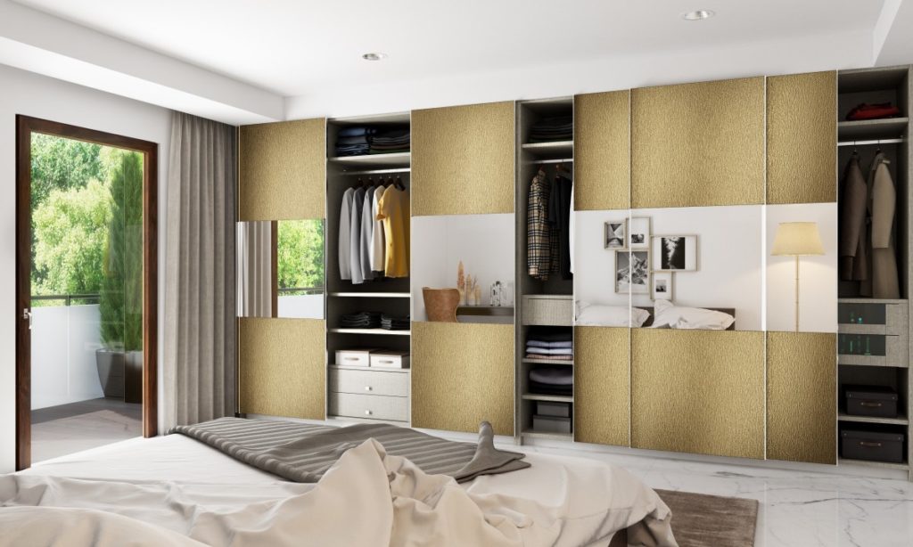 sliding door or hinged door wardrobe