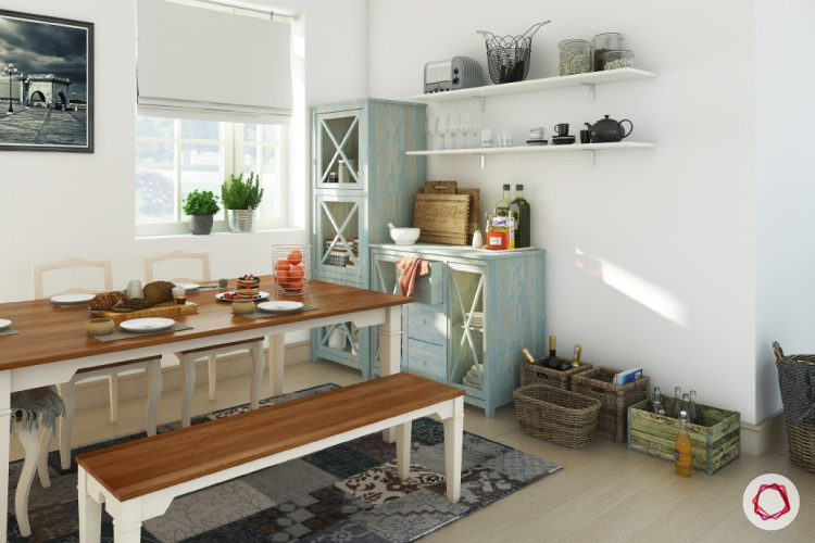 In case you do stain your white walls, clean it with a damp cloth immediately.