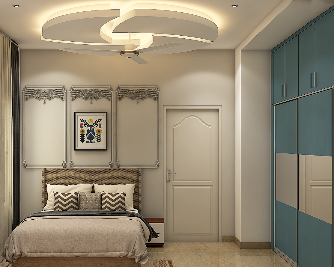 Modern Circular False Ceiling Design | Livspace