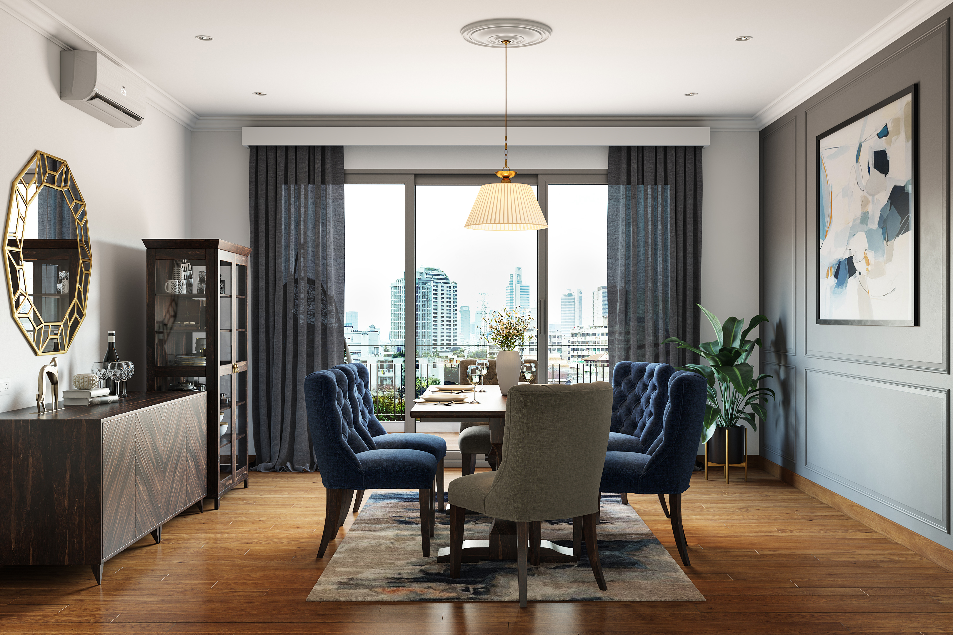Artistic Dining Room Interior Design | Livspace