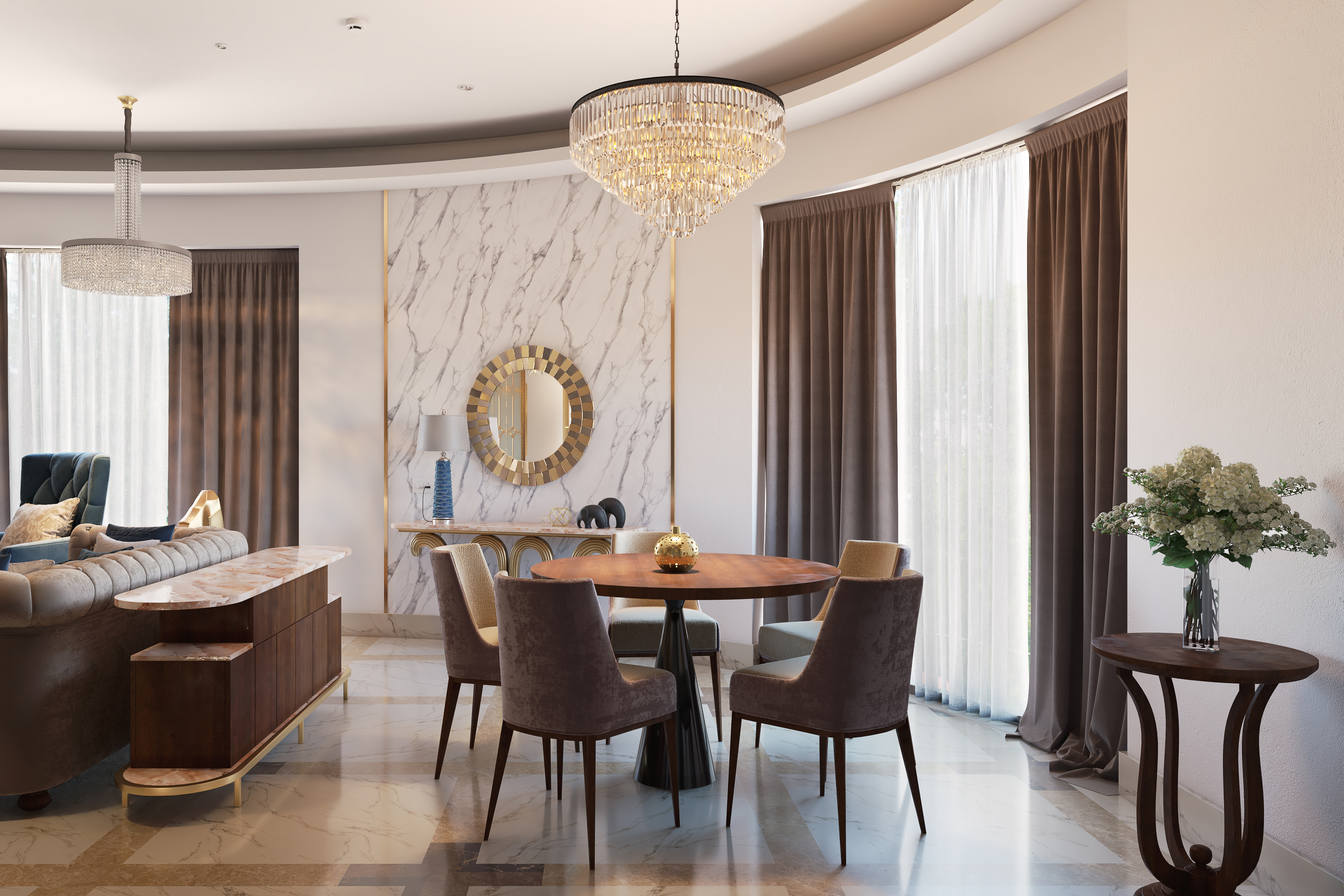 Classic Dining Room Interior Design Ideas | Livspace