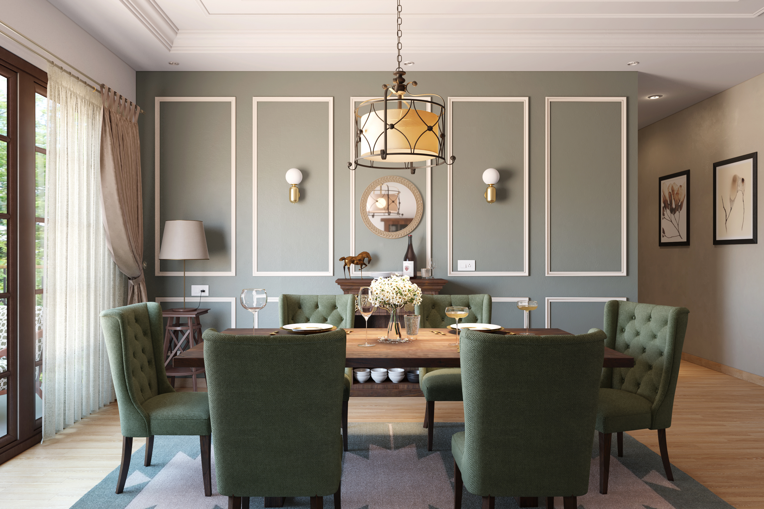 Vintage Themed Dining Room Ideas | Livspace