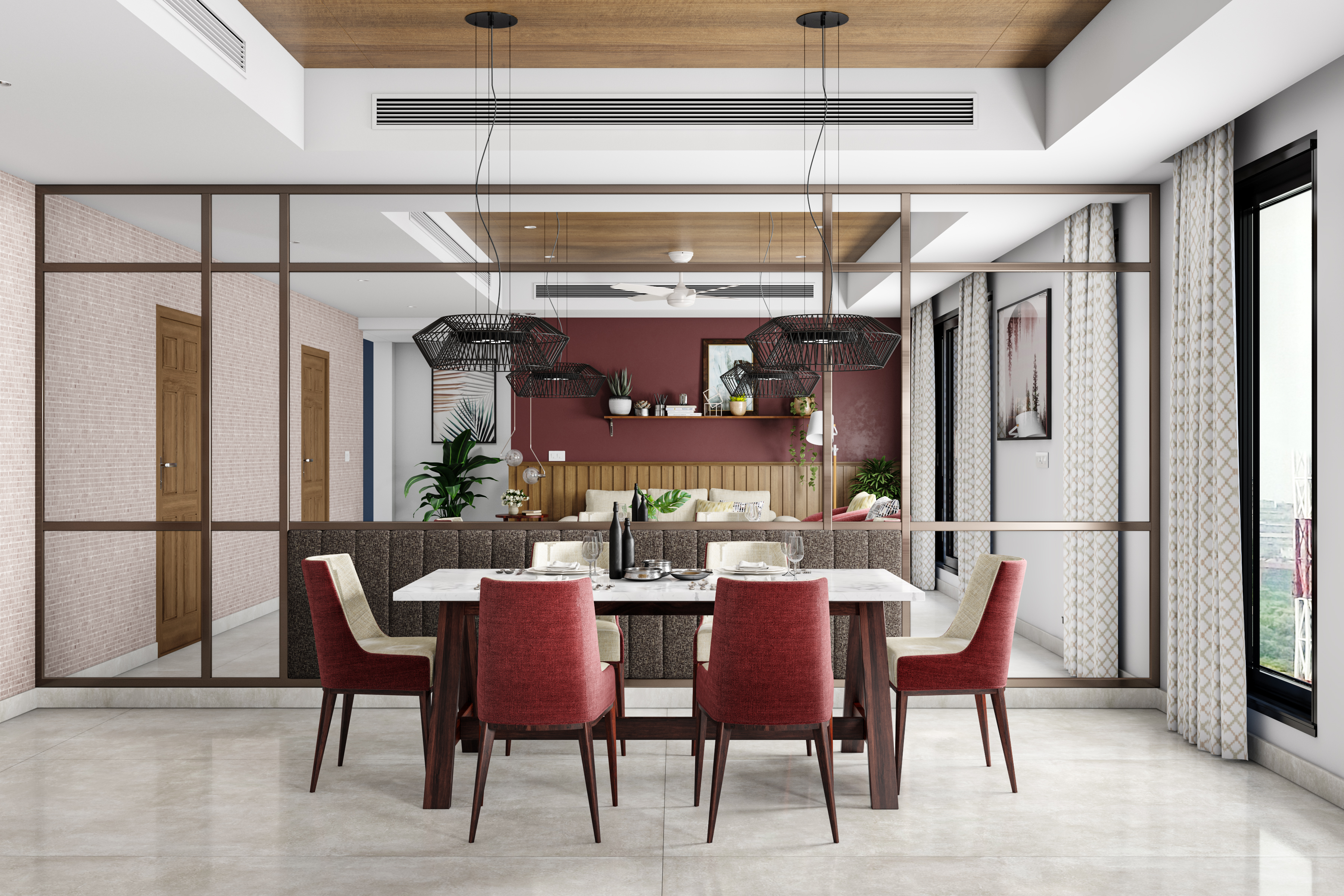 Contemporary Dining Room Design Ideas | Livspace