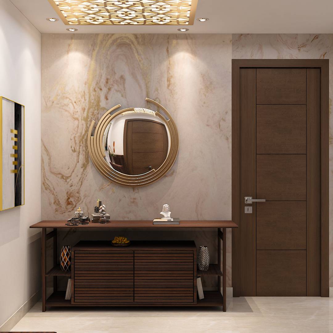 Classy Foyer Design With Rich Interiors | Livspace