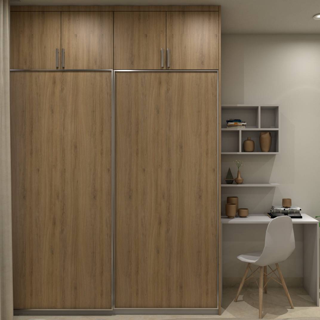 Ware Drop Low Maintenance Contemporary Wooden Finish Sliding Door Wardrobe Design ...