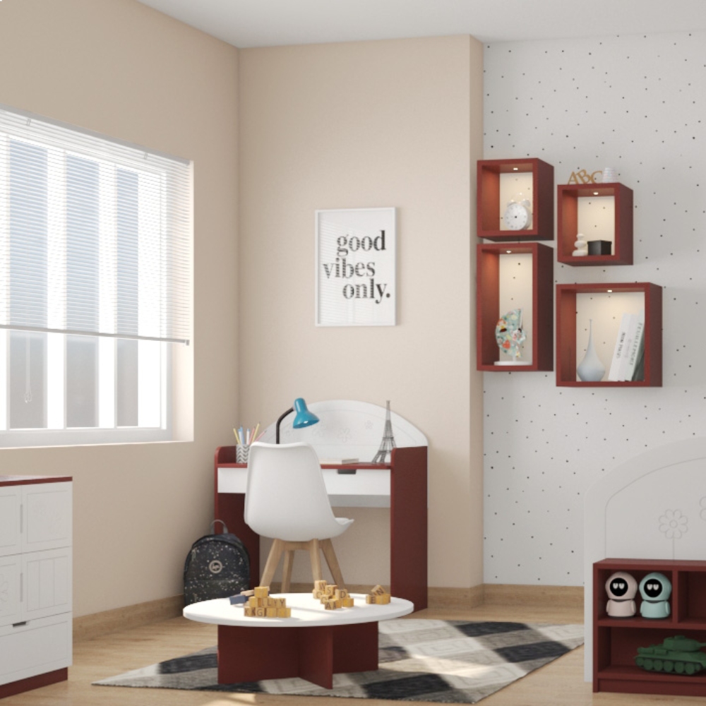 Transform Your Home Office with EasytoMaintain Beige Wall Paint