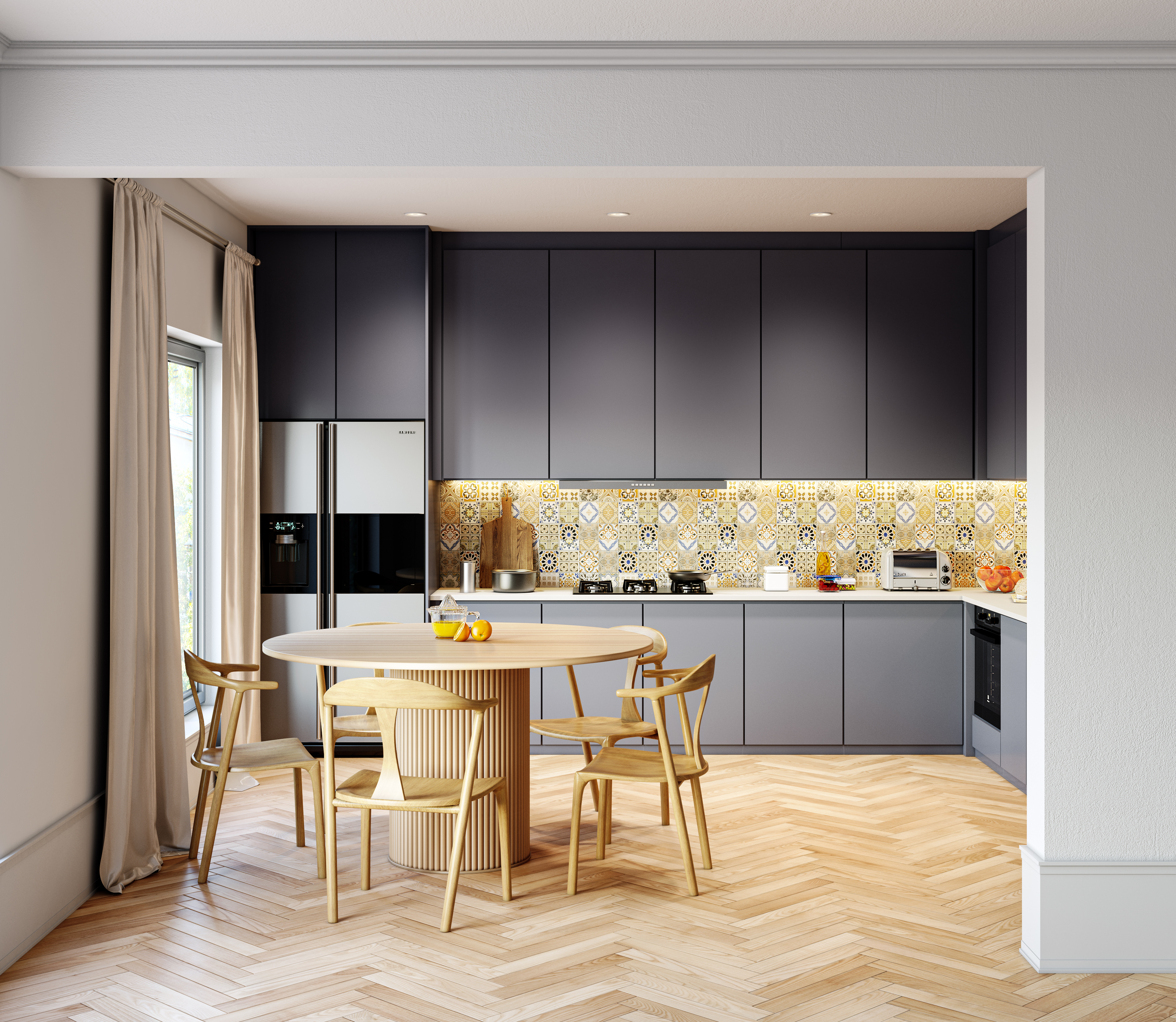 Kitchen Designs With Attached Dining Rooms The Eat In Kitchen A