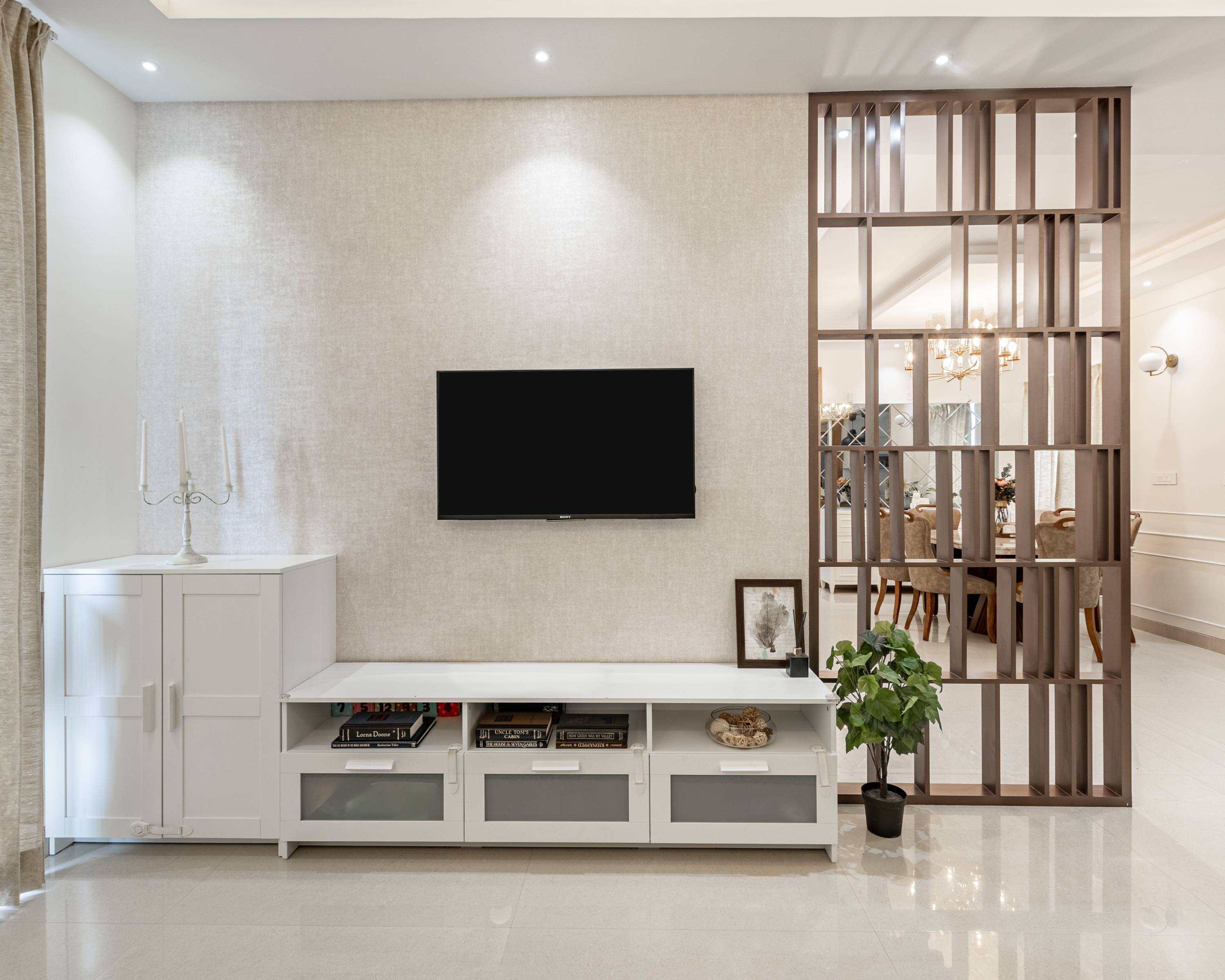 32-Inch TV Cabinet With Ample Storage | Livspace